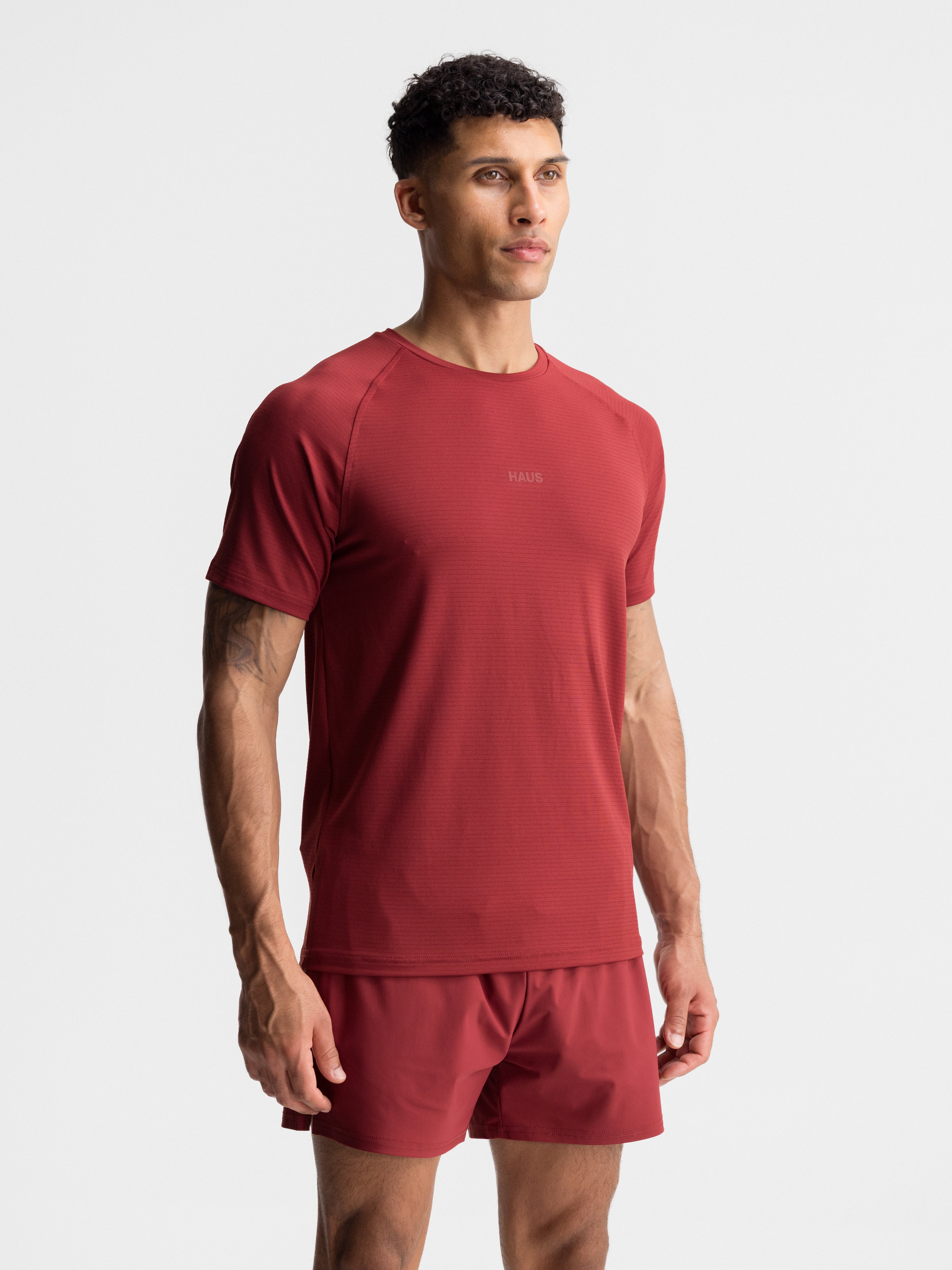 Essentials Short Sleeve Athletic Fitted Tee