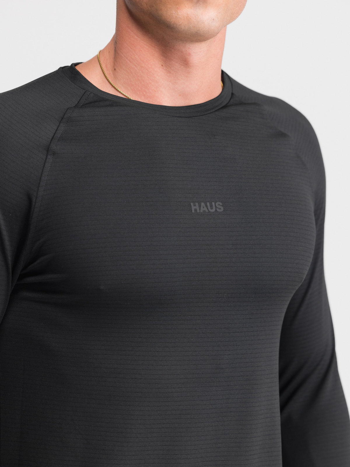 Essentials Long Sleeve Athletic Fitted Tee