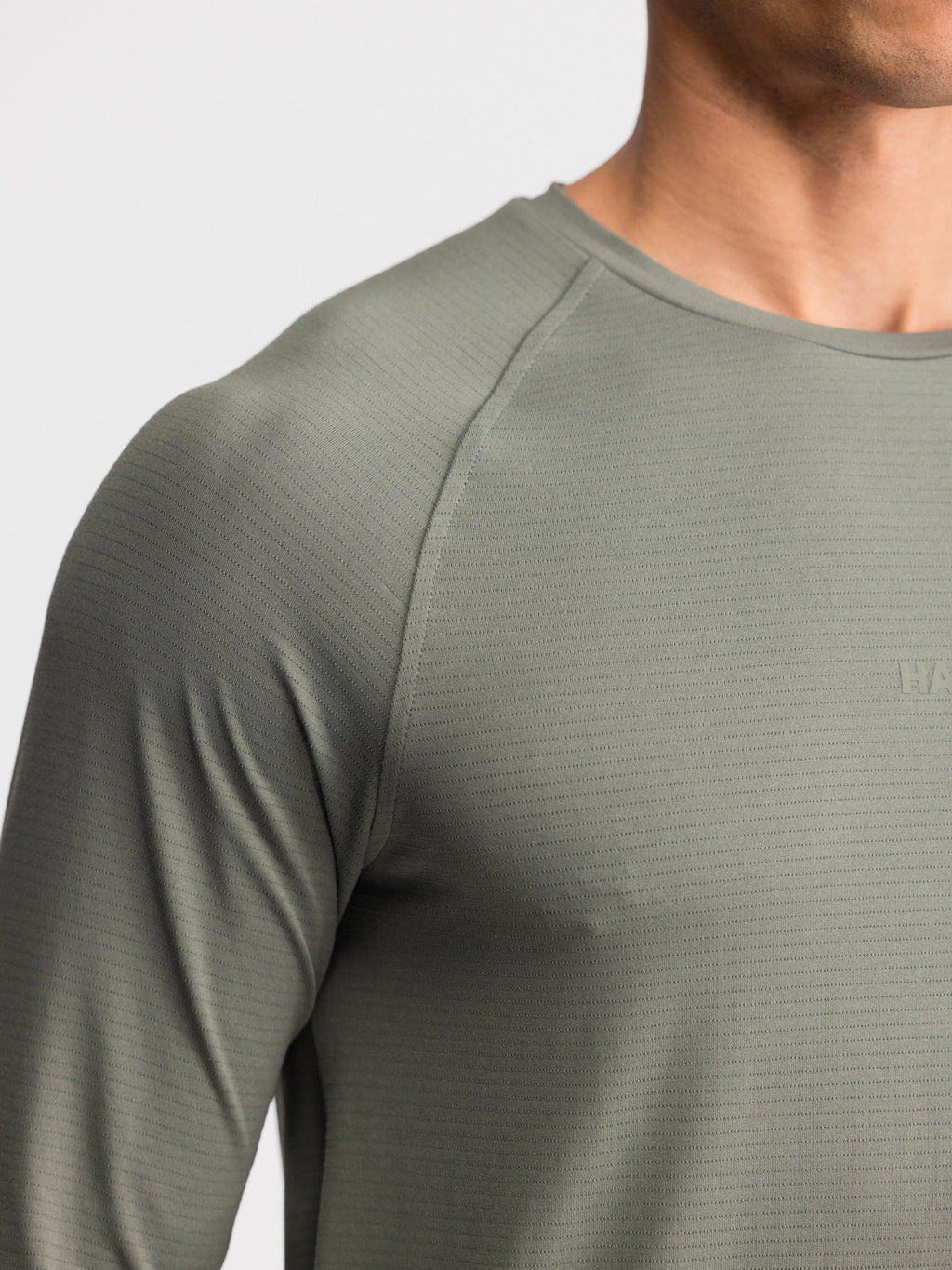 Essentials Long Sleeve Athletic Fitted Tee