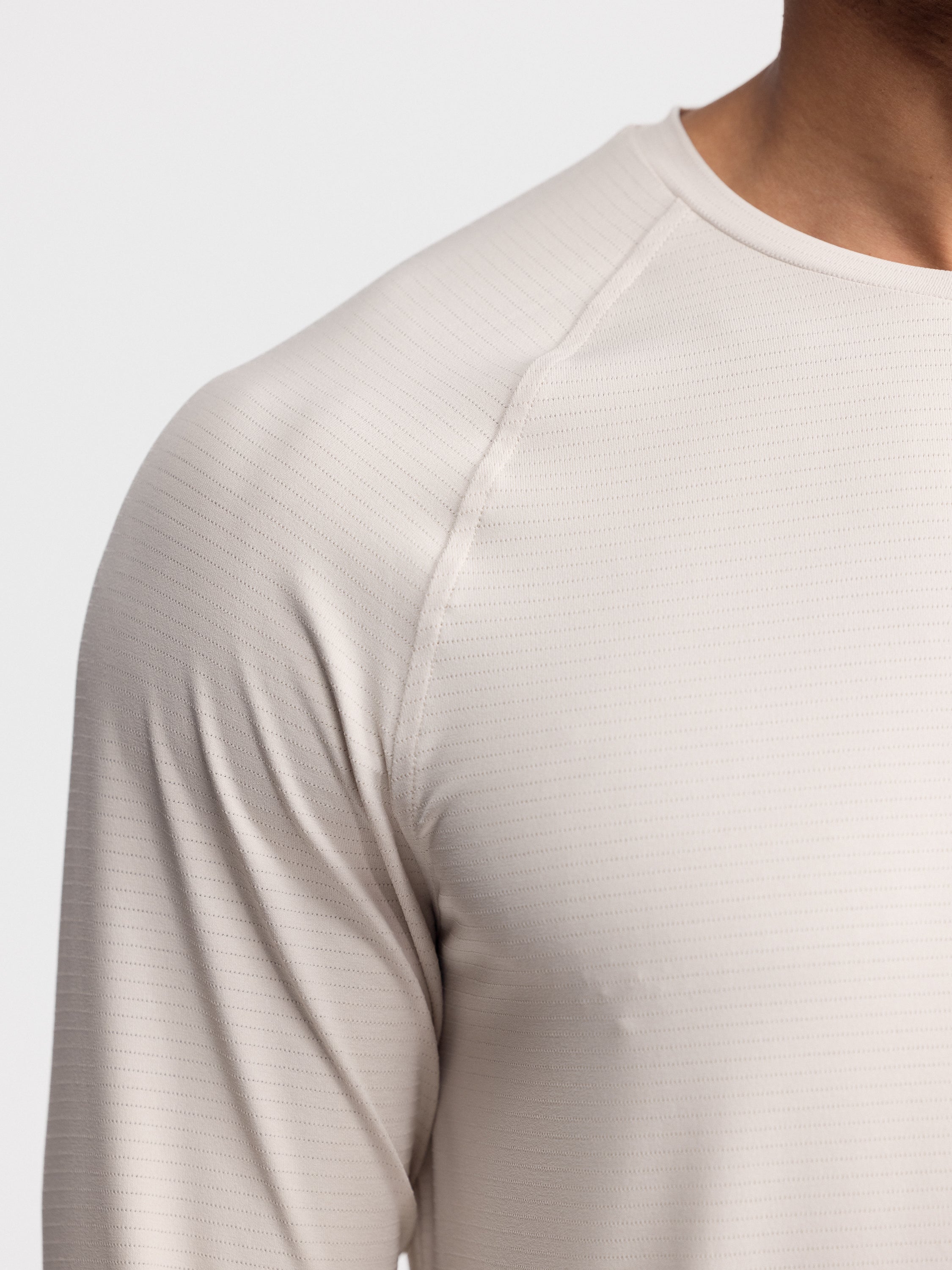 Essentials Long Sleeve Athletic Fitted Tee