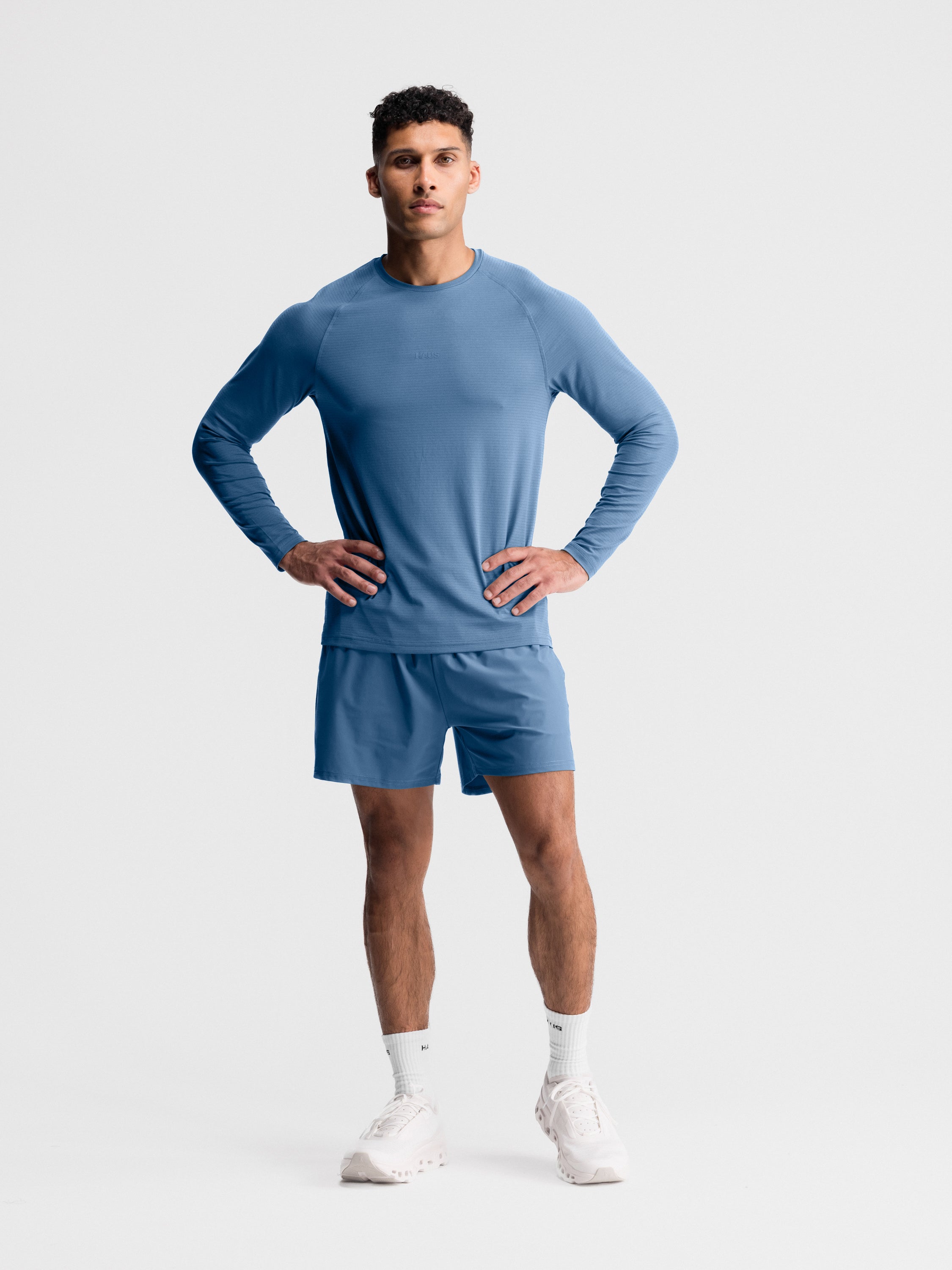 Essentials Long Sleeve Athletic Fitted Tee