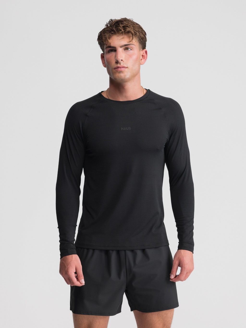 Essentials Long Sleeve Athletic Fitted Tee