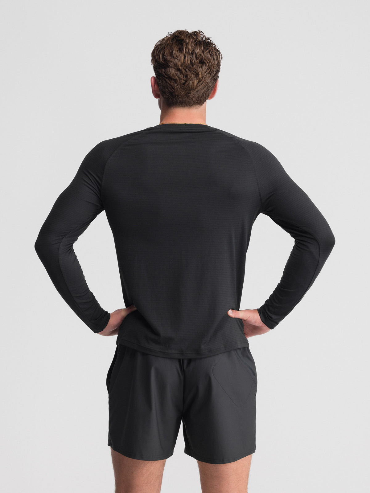 Essentials Long Sleeve Athletic Fitted Tee