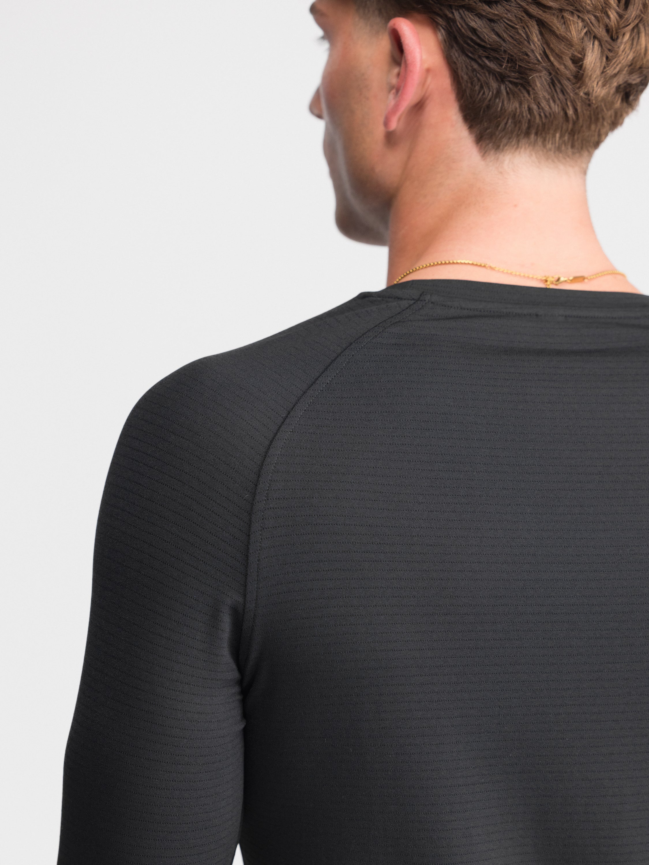 Essentials Long Sleeve Athletic Fitted Tee