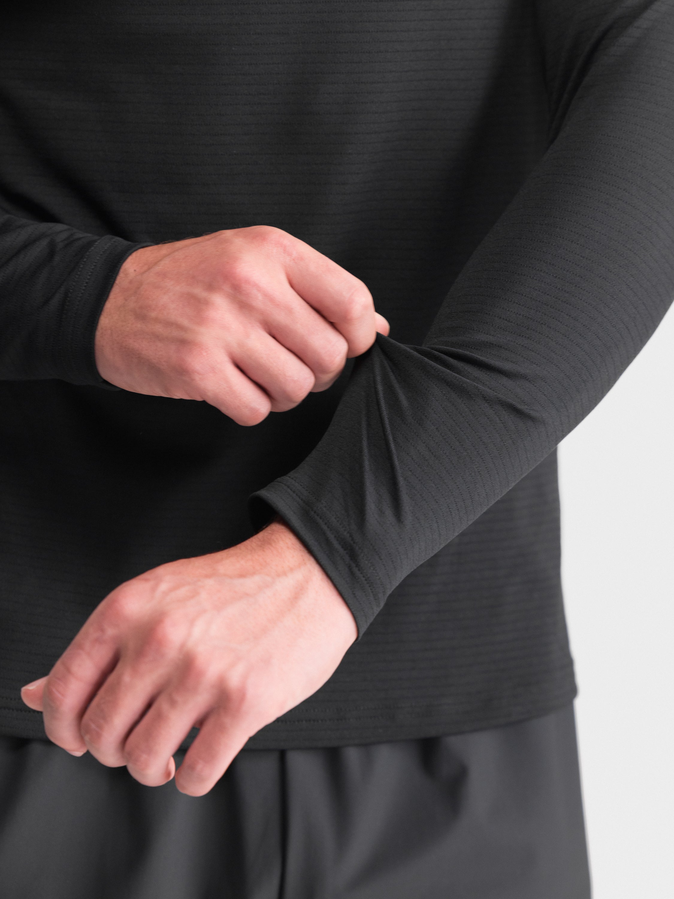 Essentials Long Sleeve Athletic Fitted Tee