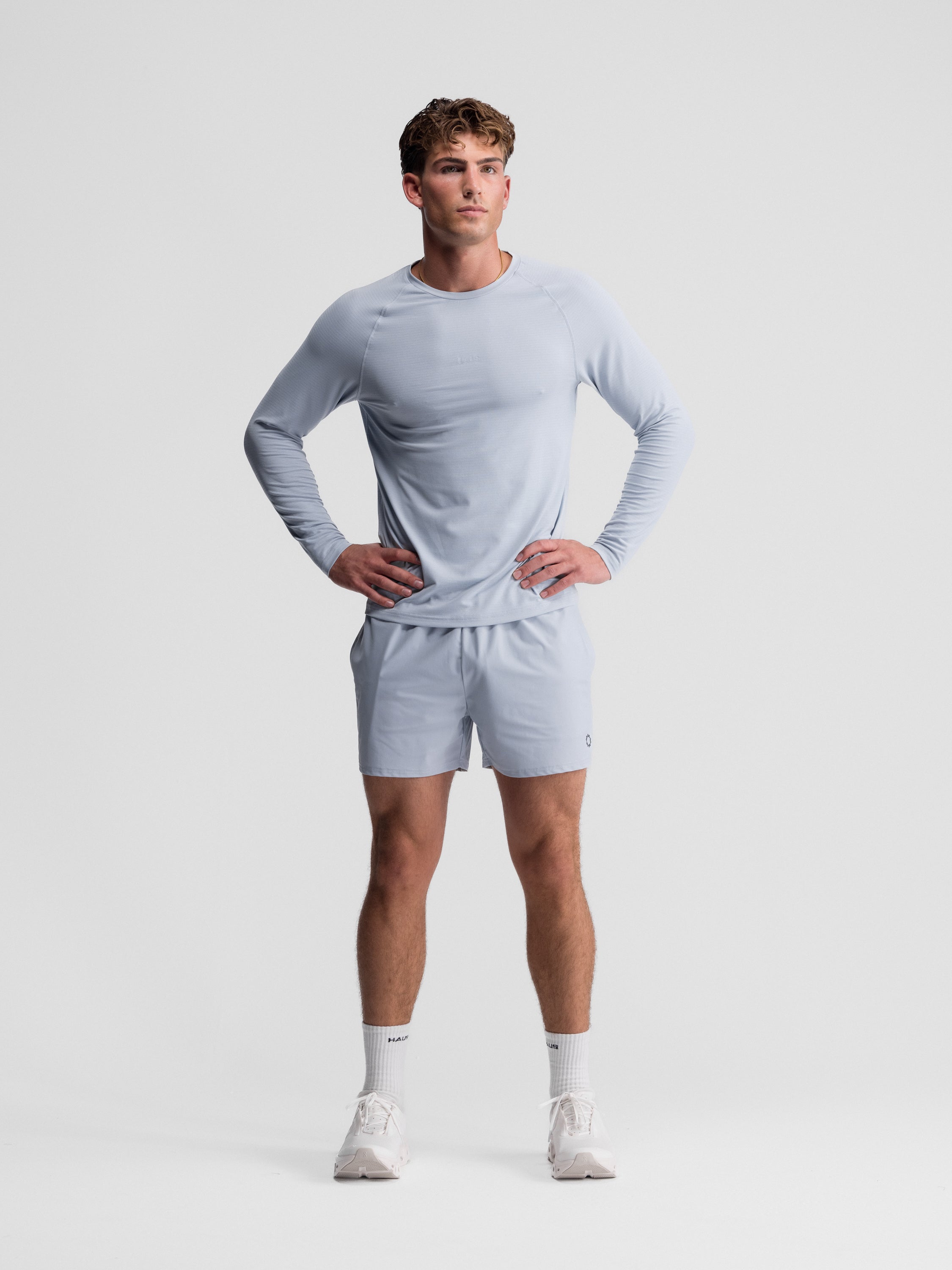 Essentials Long Sleeve Athletic Fitted Tee