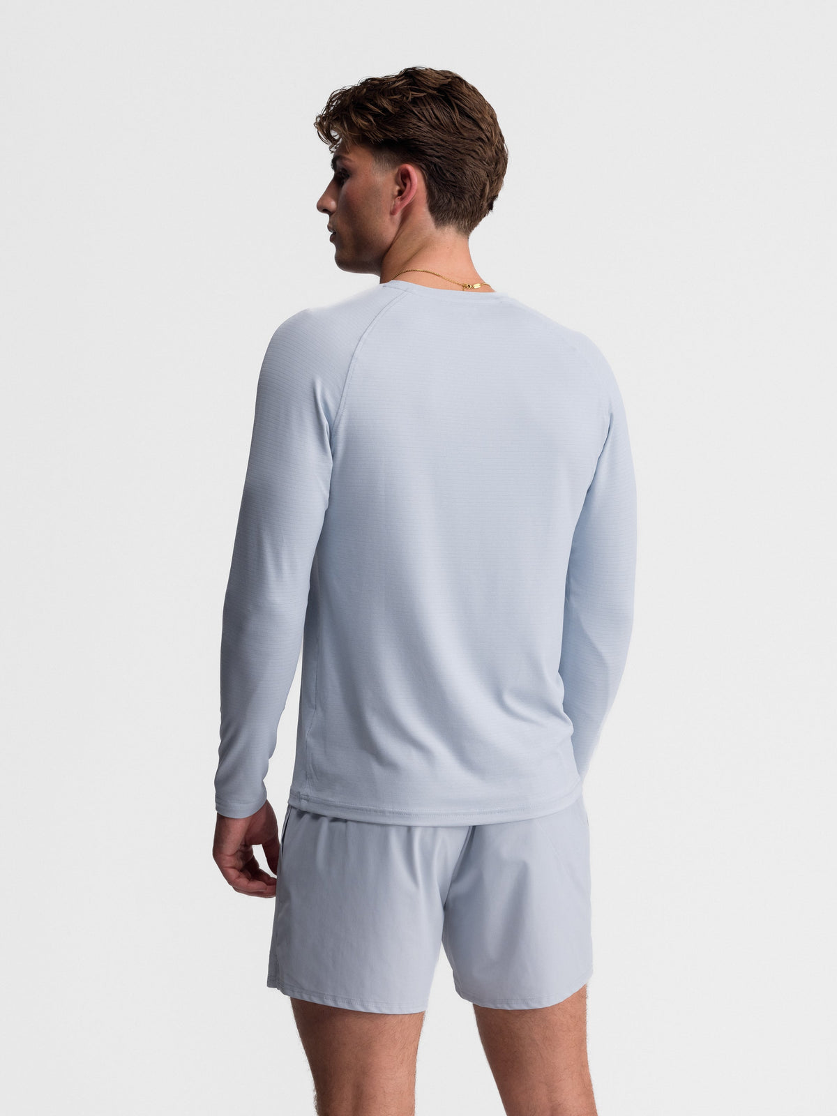 Essentials Long Sleeve Athletic Fitted Tee