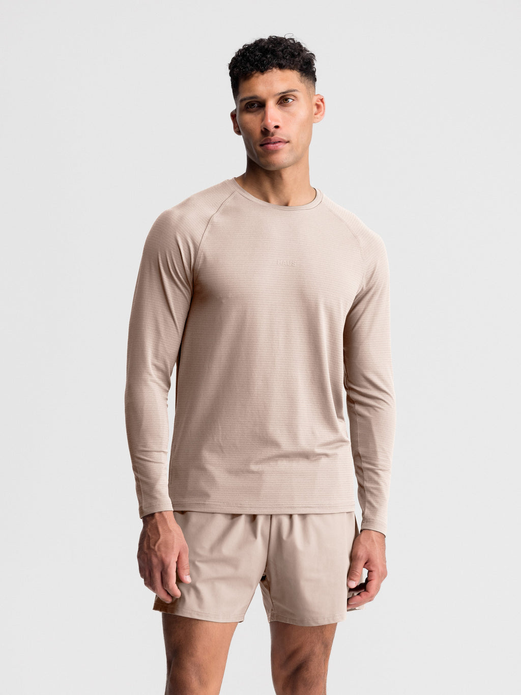 Essentials Long Sleeve Athletic Fitted Tee