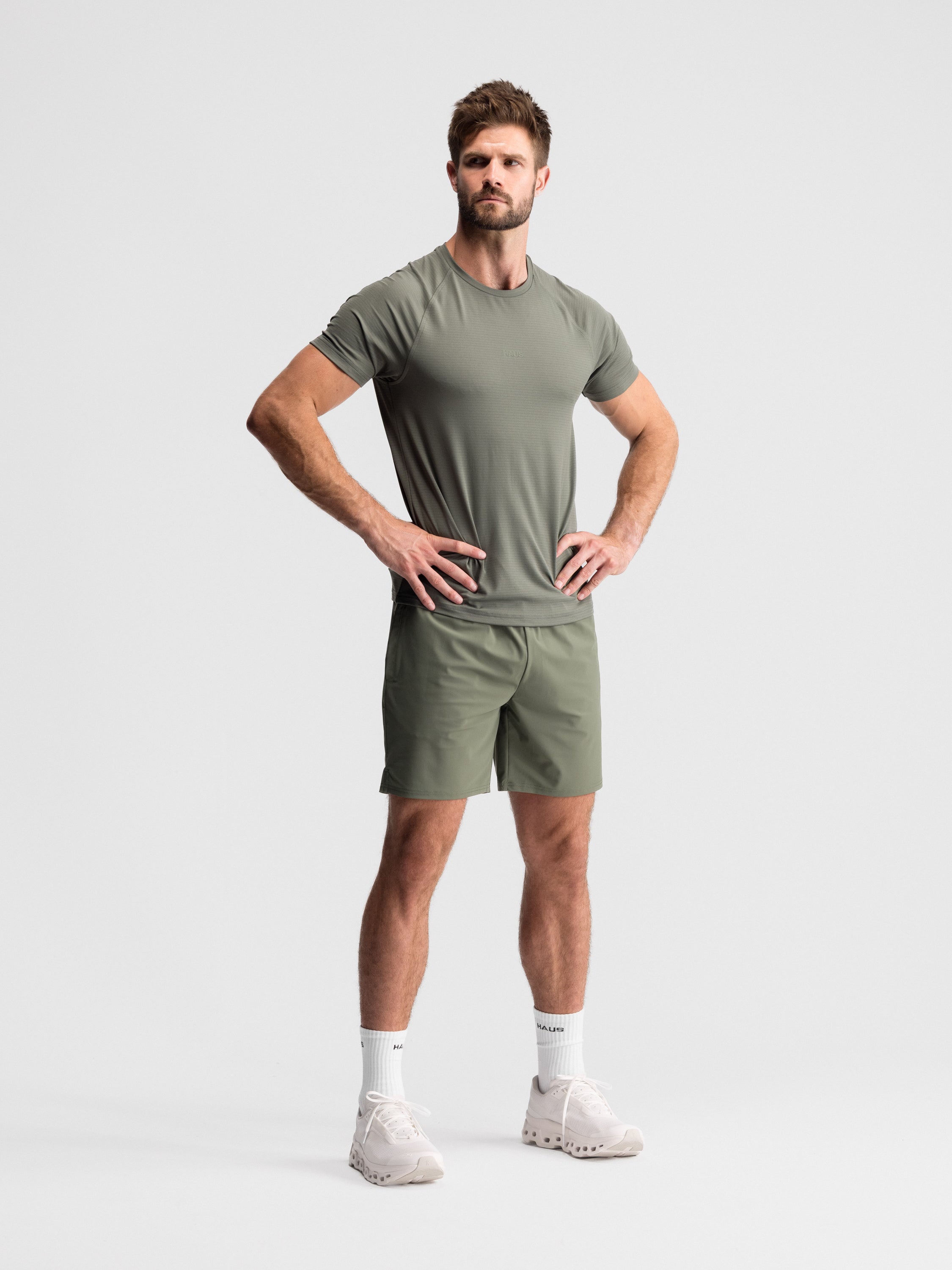 Essentials Short Sleeve Athletic Fitted Tee