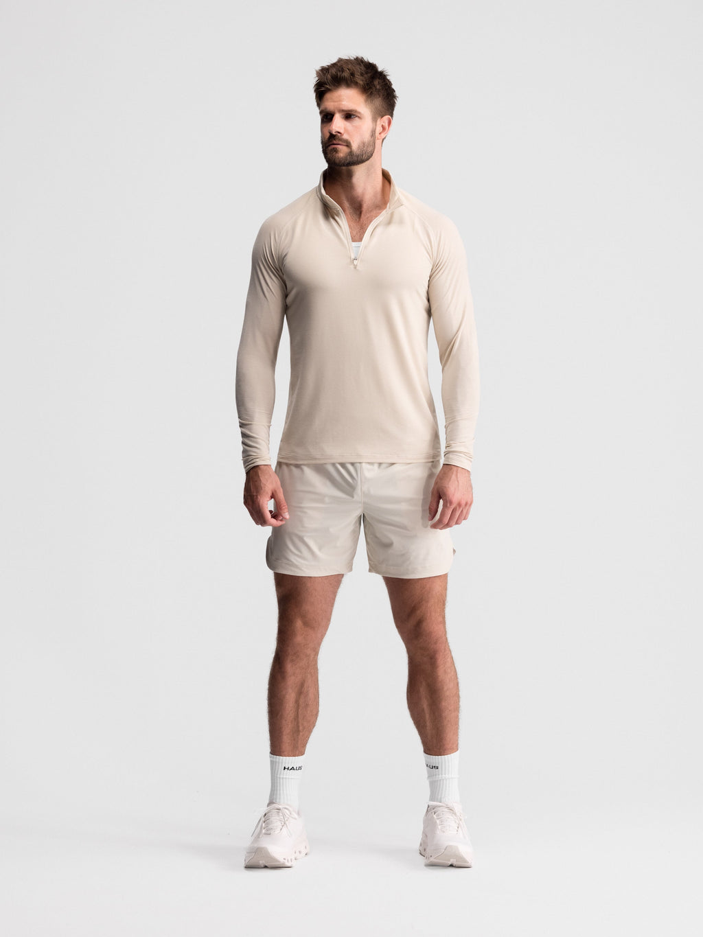 Performance Airknit Fitted Quarter Zip