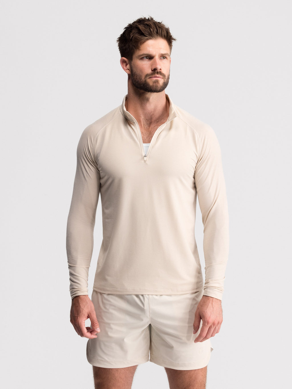 Performance Airknit Fitted Quarter Zip