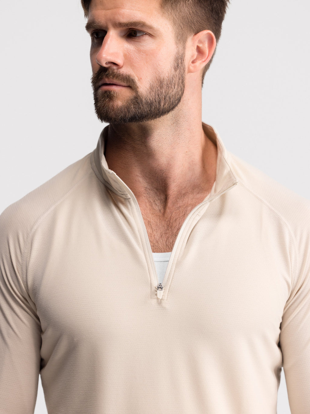 Performance Airknit Fitted Quarter Zip
