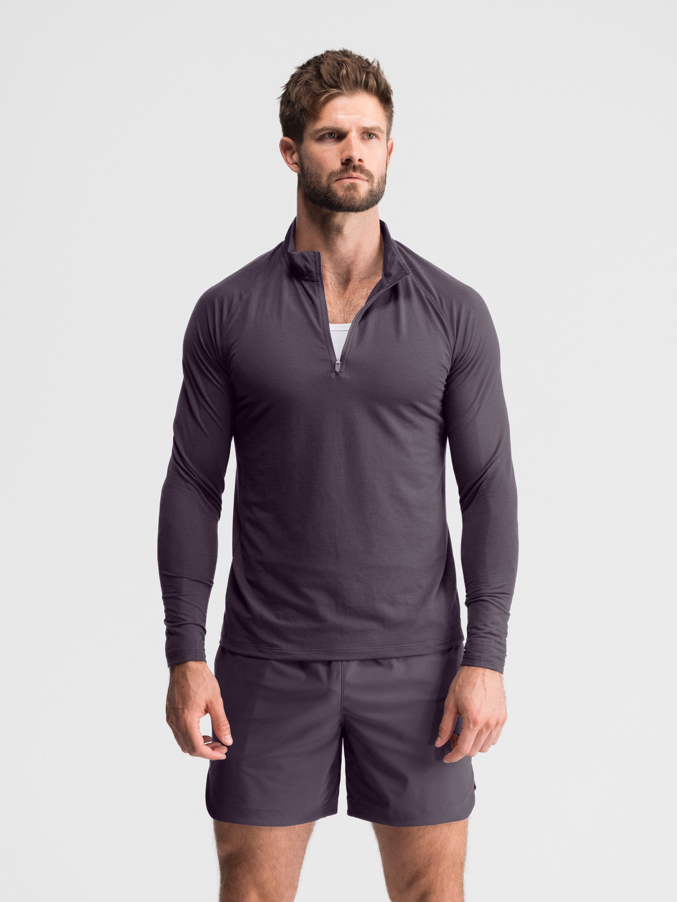 Performance Airknit Fitted Quarter Zip