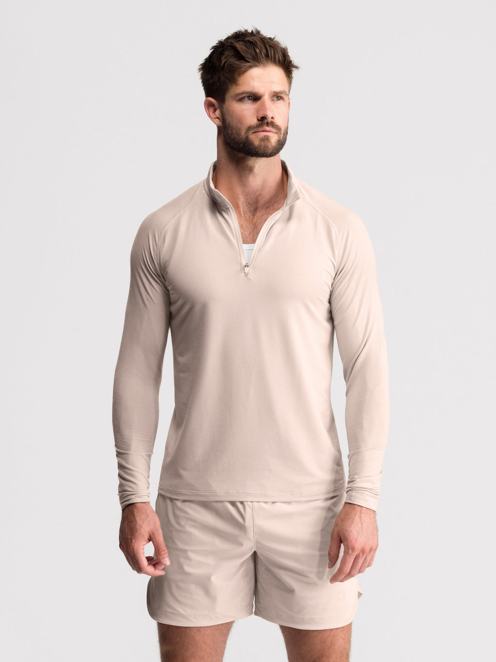 Performance Airknit Fitted Quarter Zip