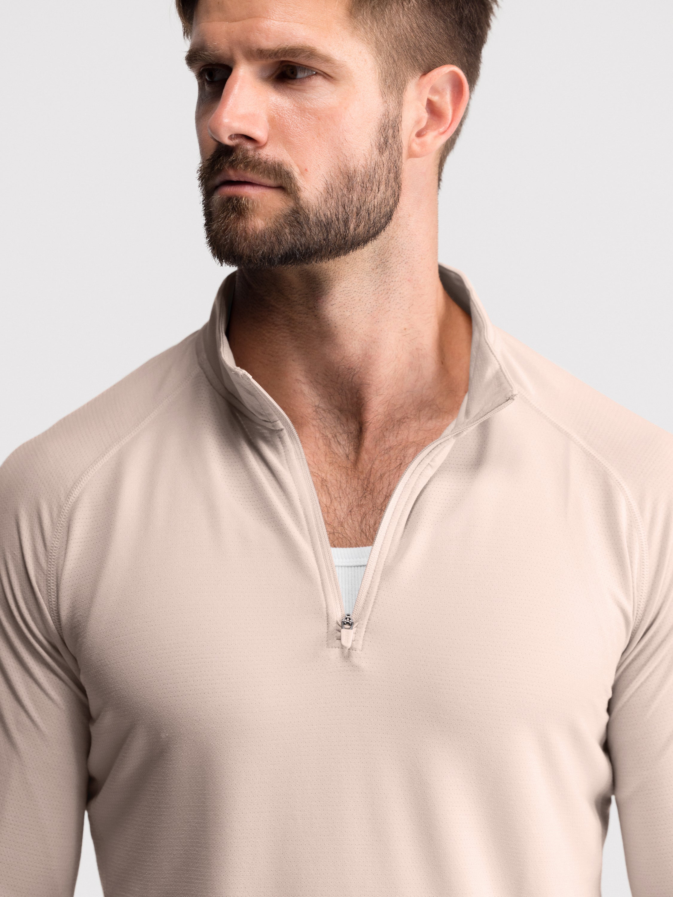 Performance Airknit Fitted Quarter Zip