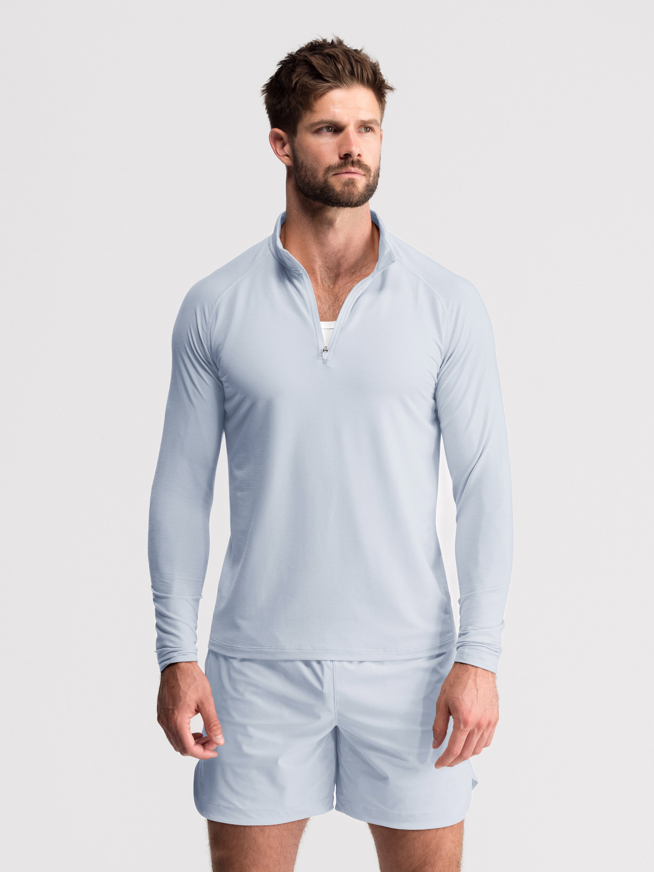 Performance Airknit Fitted Quarter Zip