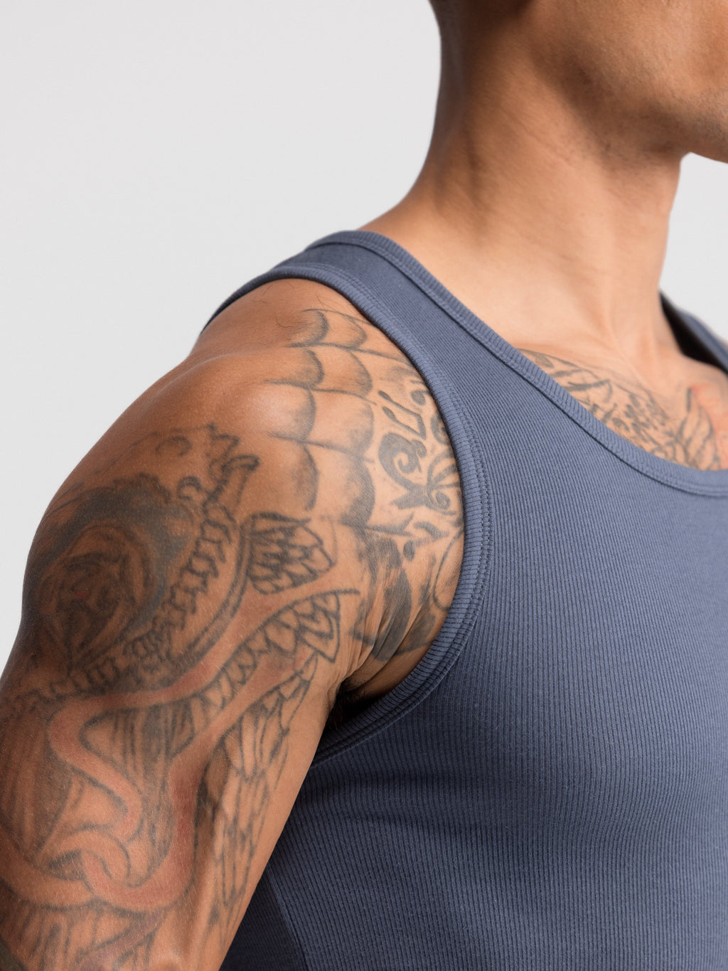 Premium Ultra-Soft Cotton Fitted Tank 6 Pack