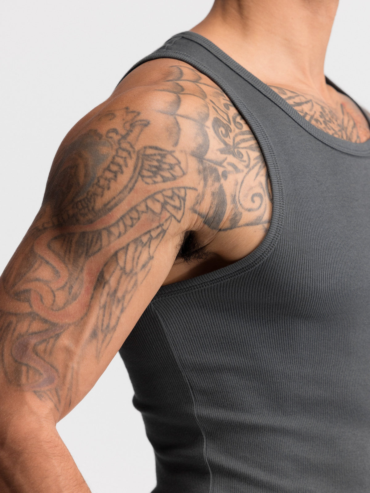 Premium Ultra-Soft Cotton Fitted Tank 3 Pack