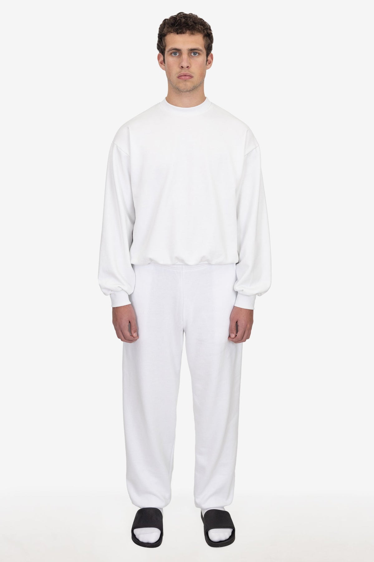 MWF1044 Unisex - 10 oz. Mid-Weight Poly Cotton Fleece Wide Sweatpant
