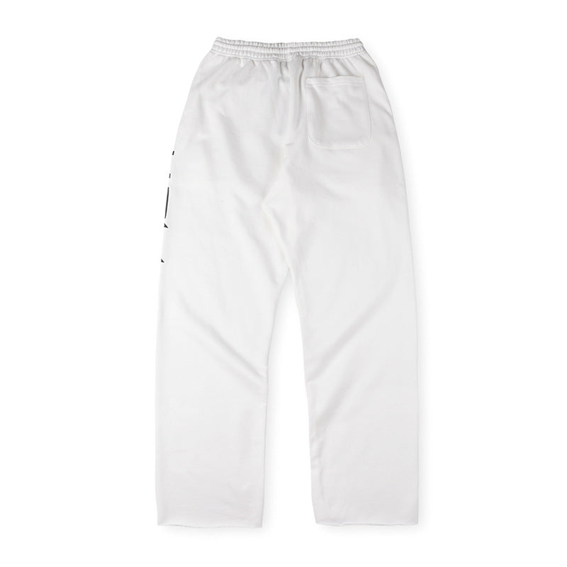 Hellstar Gothic Logo Straight-Leg  Sweatpants