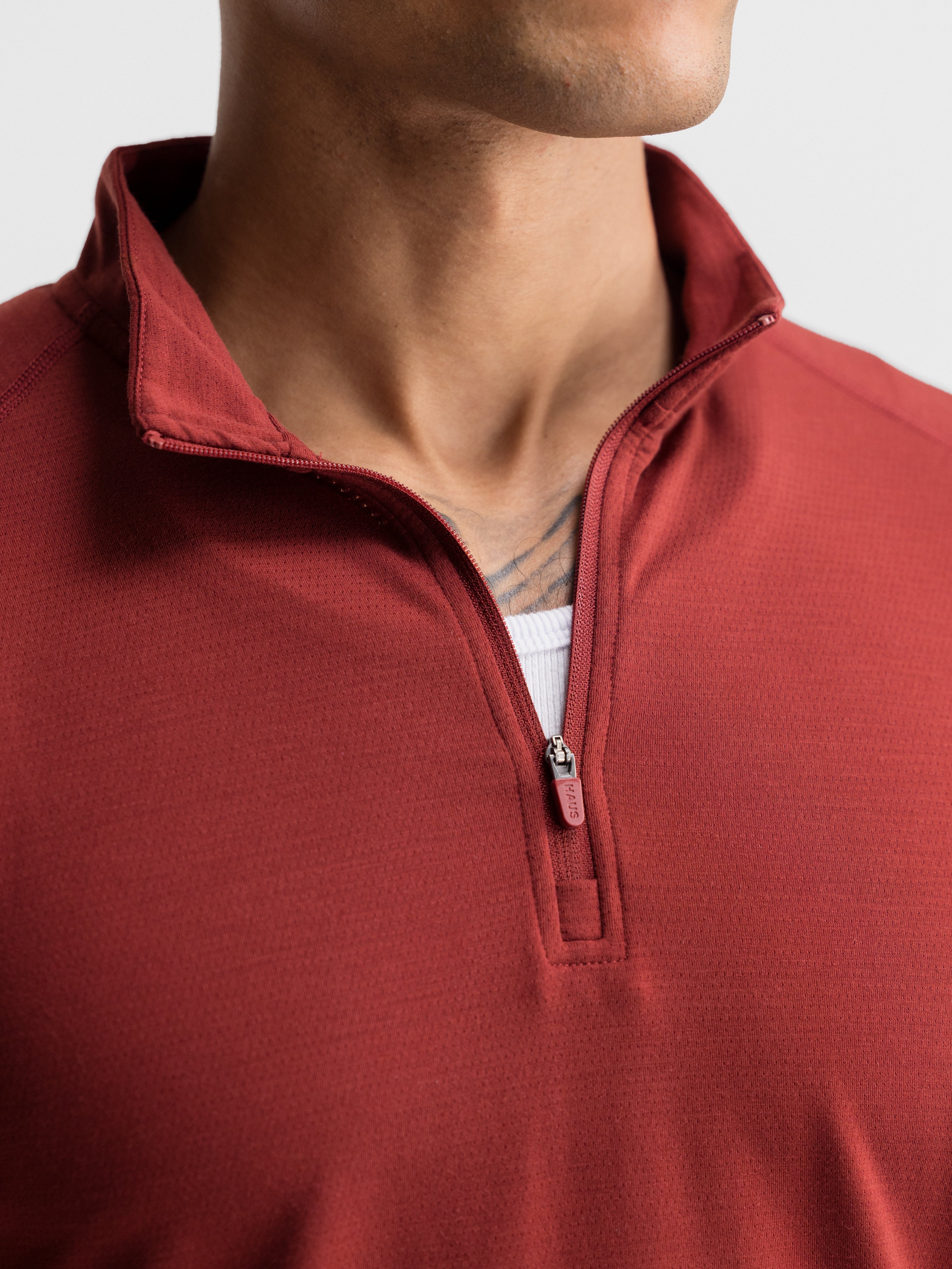 Performance Airknit Fitted Quarter Zip