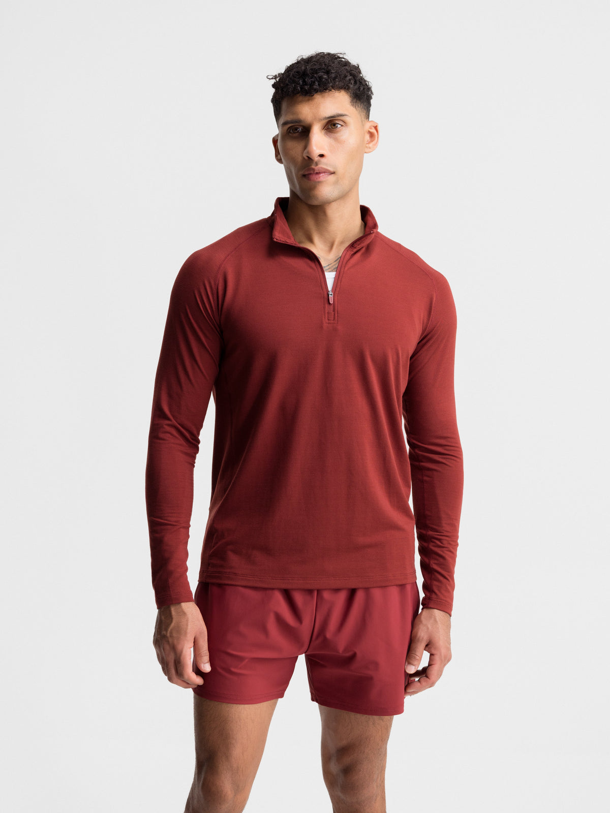 Performance Airknit Fitted Quarter Zip