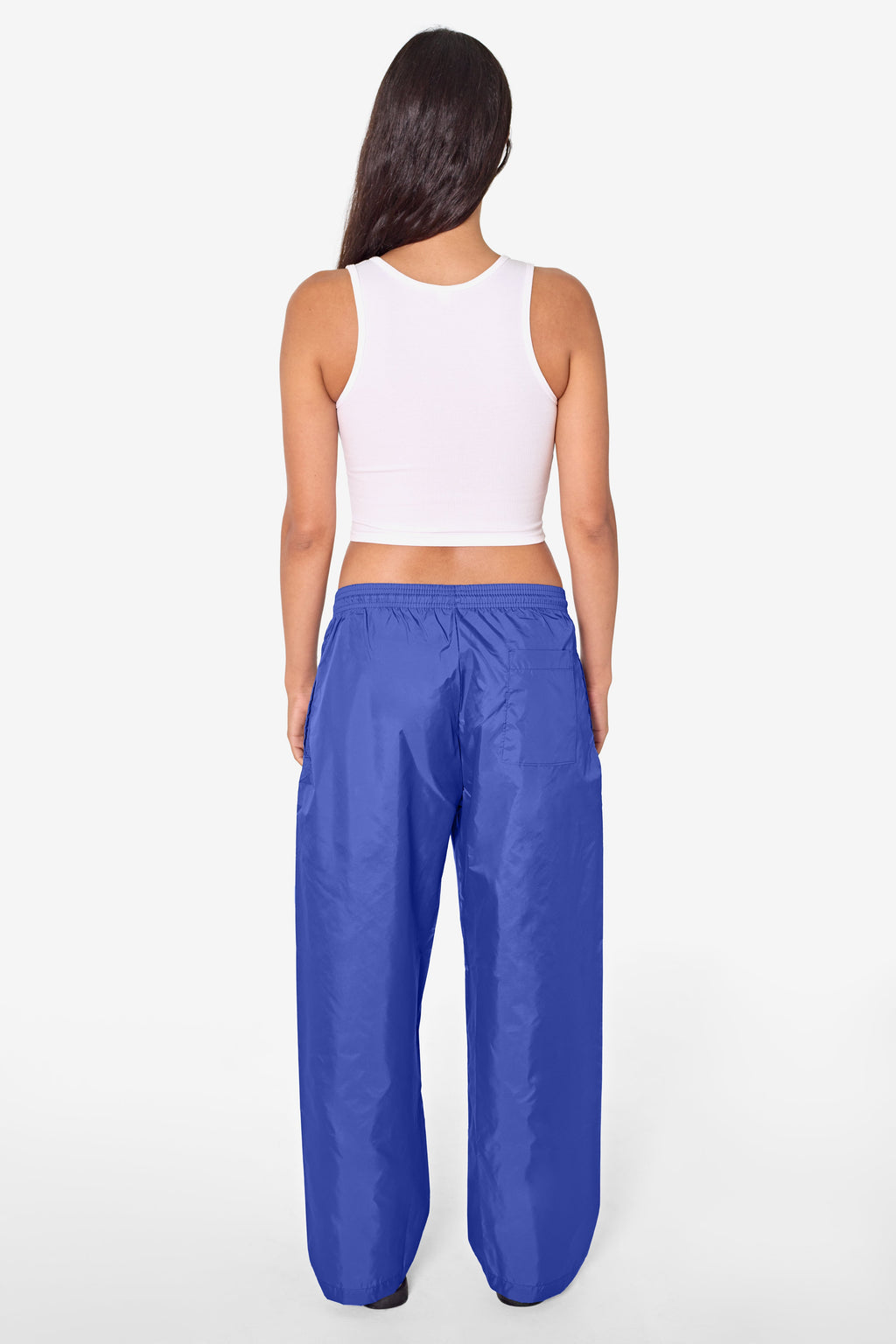 RNF445 - Lightweight Nylon Taffeta Wide Leg Pant
