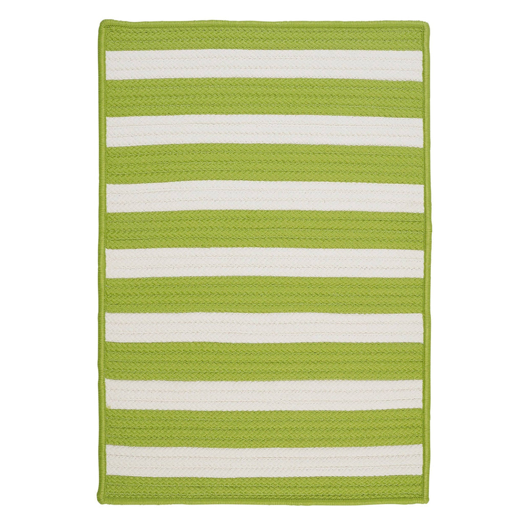 Black White Stripe Rug Y10896