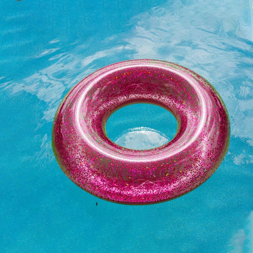 Pink Inflatable Pool Floats Rings 36 Inch D5810