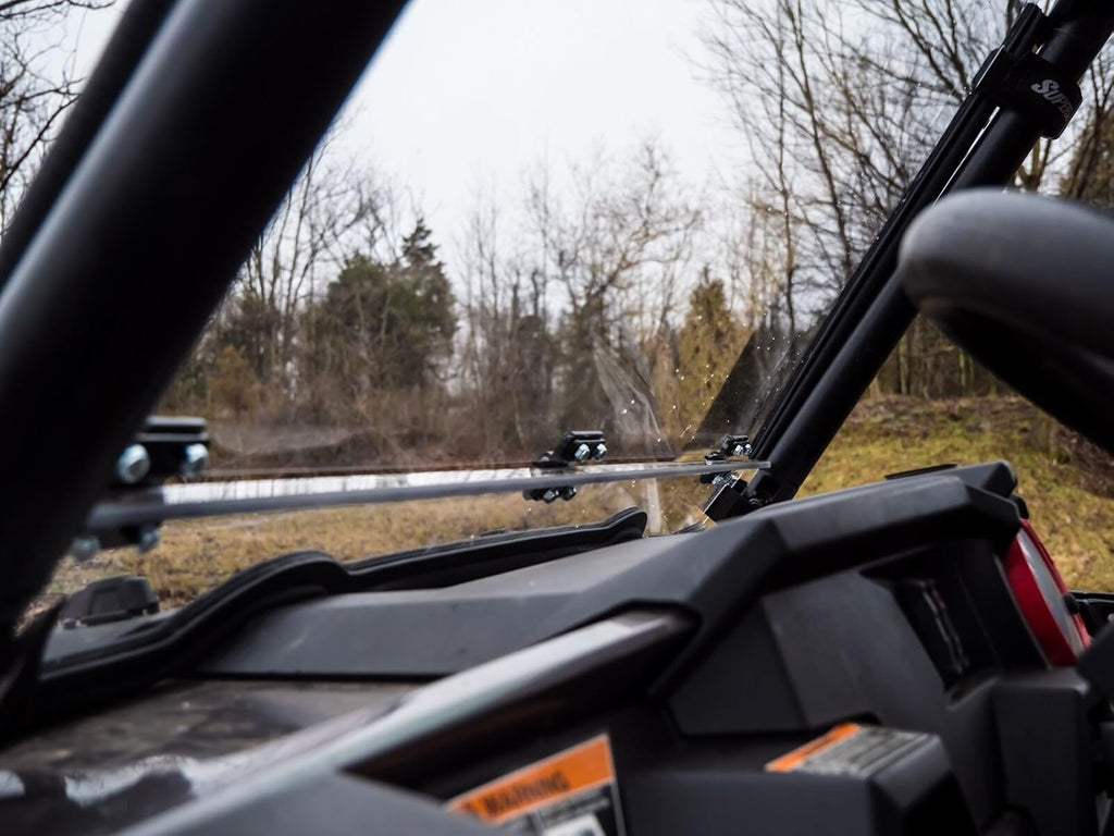 2-in-1 Flip/Fold Down Windshield for Polaris RZR 900 / S 900 / 4 900 M7545