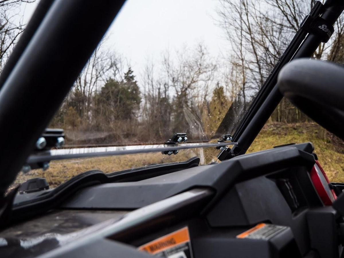 2-in-1 Flip/Fold Down Windshield for Polaris RZR 900 / S 900 / 4 900 M7545