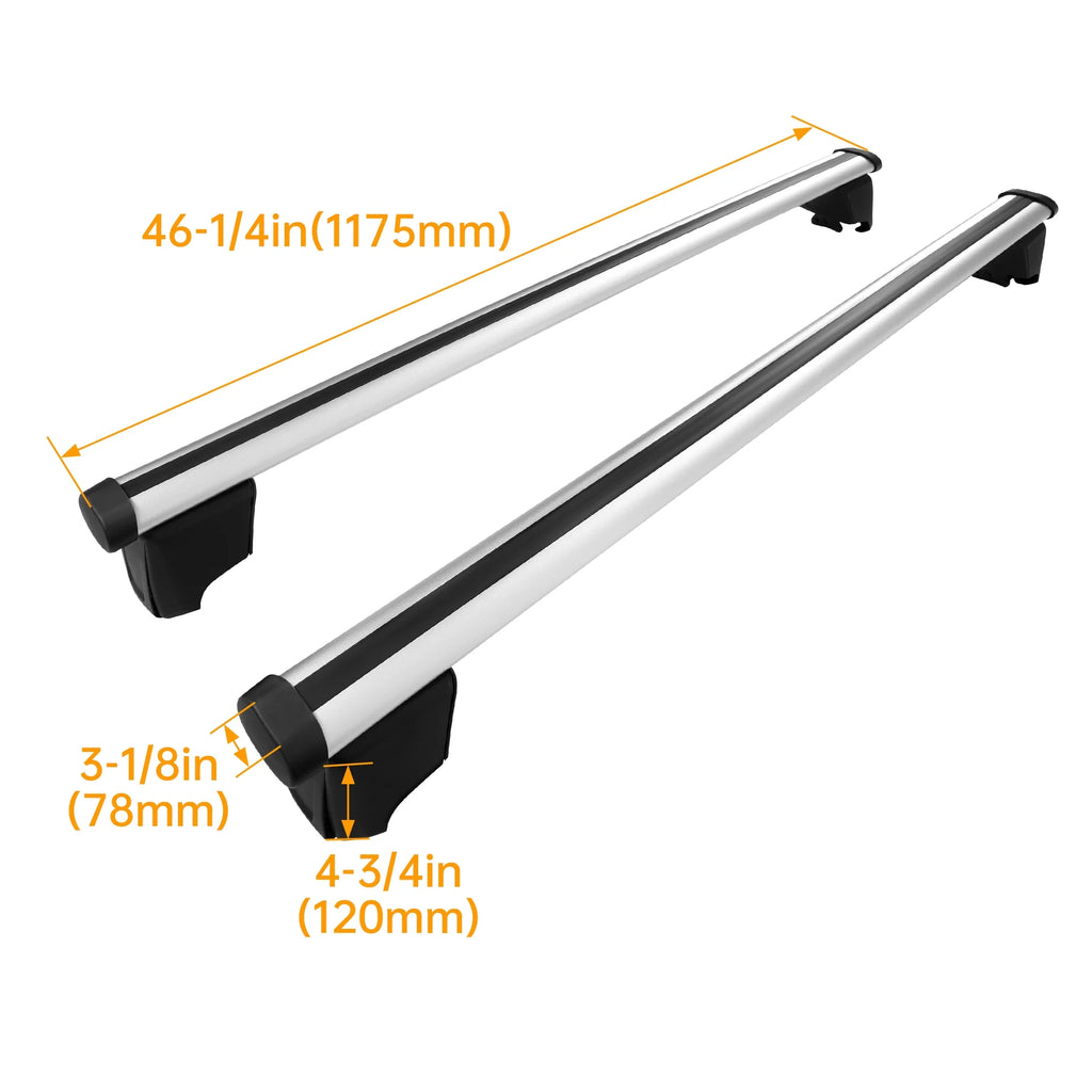 Roof Rack Cross Bars for Audi Q5 K114