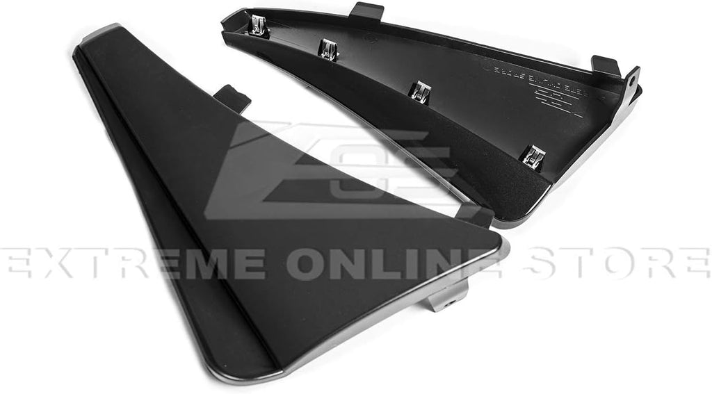Carbon Flash Metallic Front & Rear Side Splash Guards Mud Flap Pair for Chevrolet Corvette C8 H39249