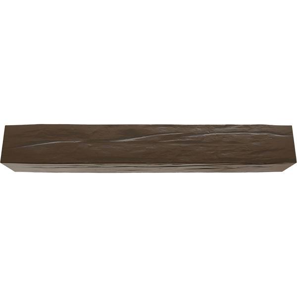 Burnished Mahogany Faux Wood Fireplace Mantel O58270