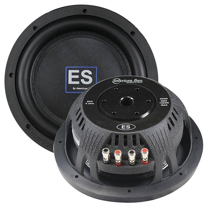 10 inch Shallow 1000 watts max 2.5 inch voice coil Black Subwoofer Z934