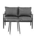 2-Piece Patio Loveseat Set, Gray G950