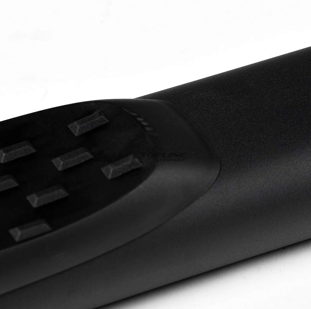 Matte Black Steel Side Step Nerf Bars E33102
