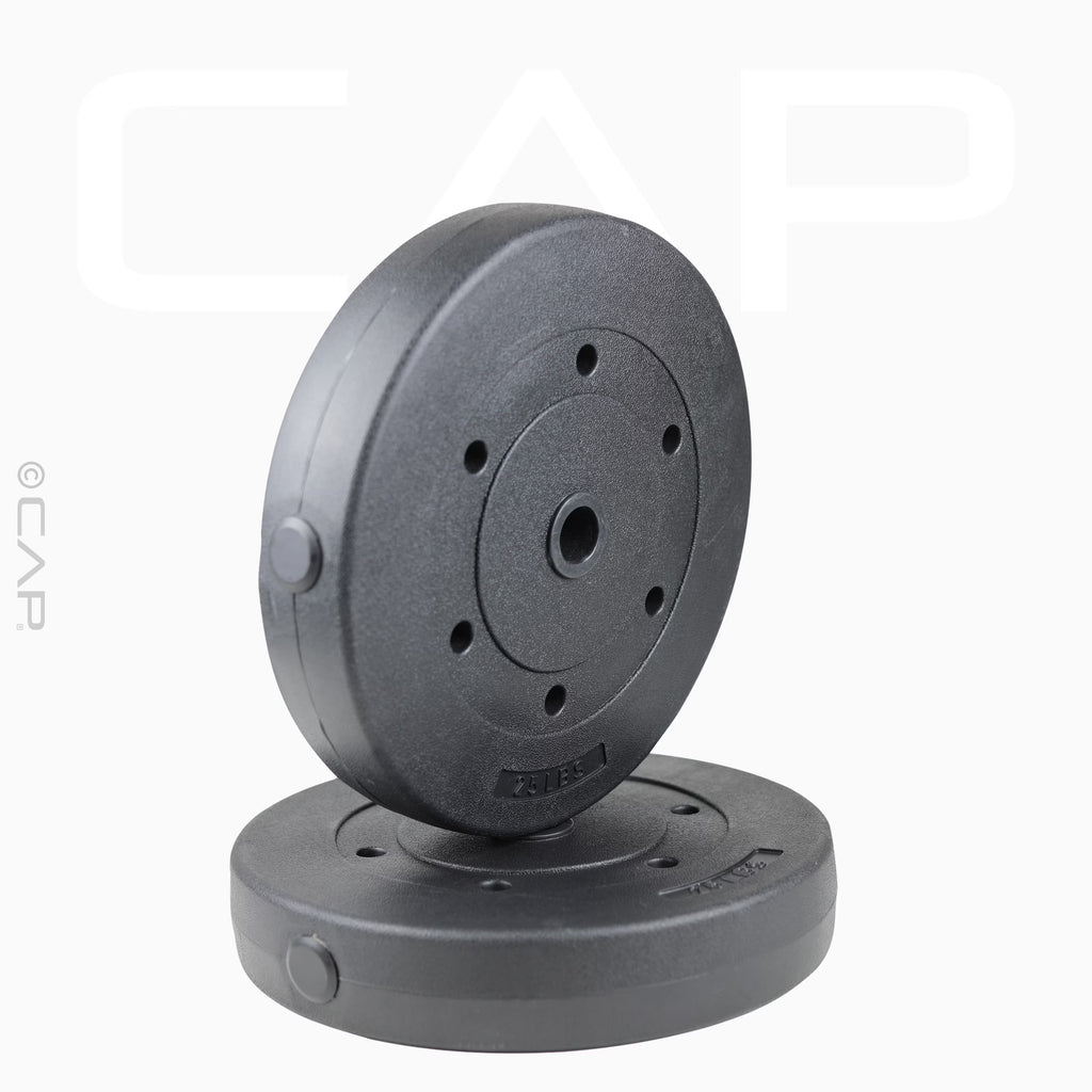 50 lb Vinyl Weight Plate Set F83487