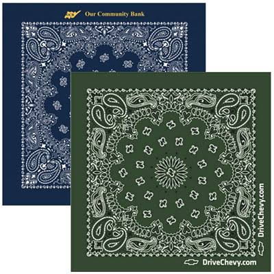 144 Custom Paisley Bandanas Y34649
