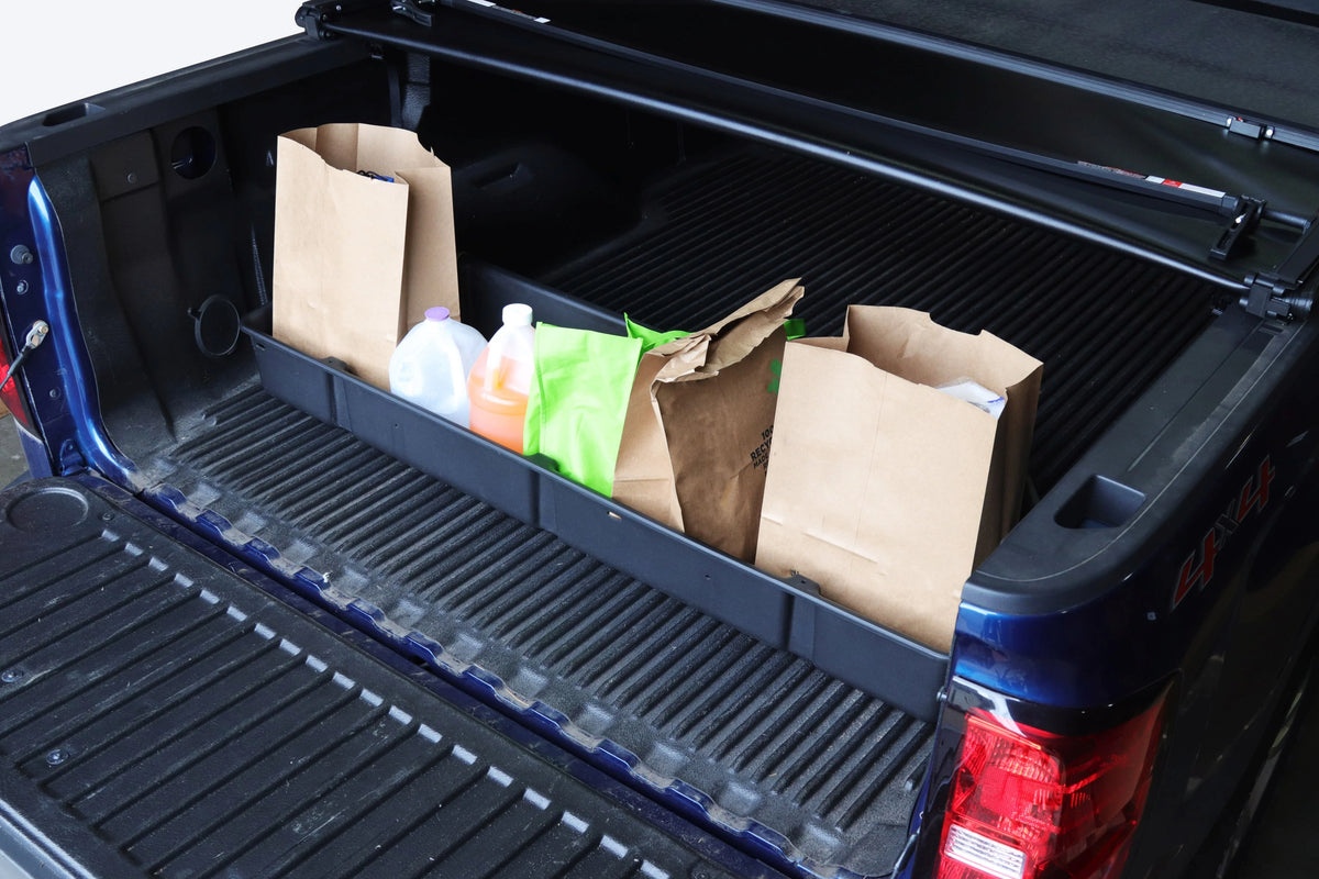 Truck Bed Storage Cargo Container with Secure Attachment System L168