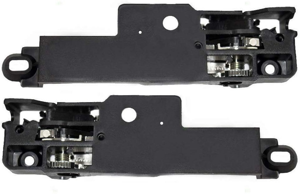 Front Left & Front Right Door Handle with Chrome Lever 2 Pc Set W64074