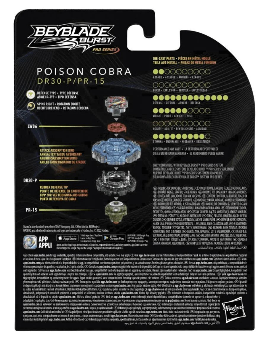 Poison Cobra Battling Top Set L21302