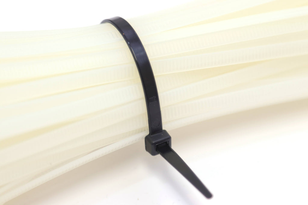 1000-Pack 4 Inches Black Nylon Zip Cable Ties Z6682