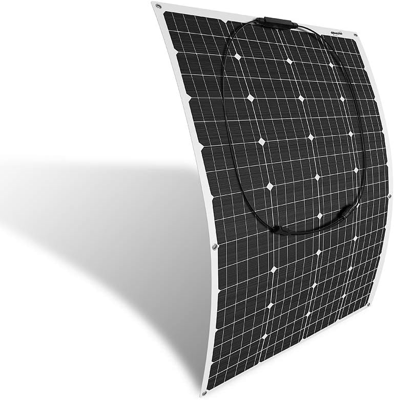 Flexible Solar Panel 120W 12V Monocrystalline Bendable B2469