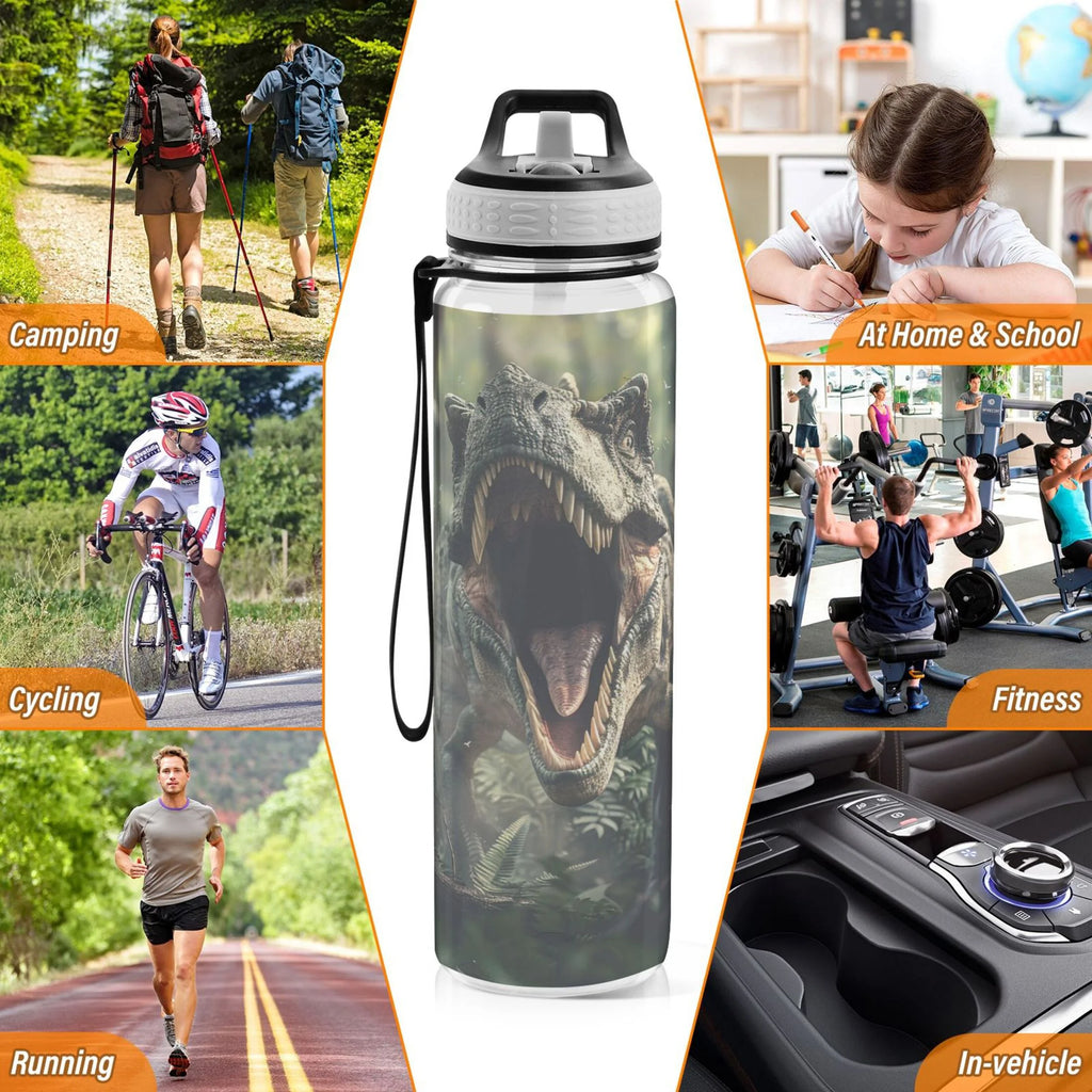32oz Leakproof Tritan Water Bottle with Straw X4091