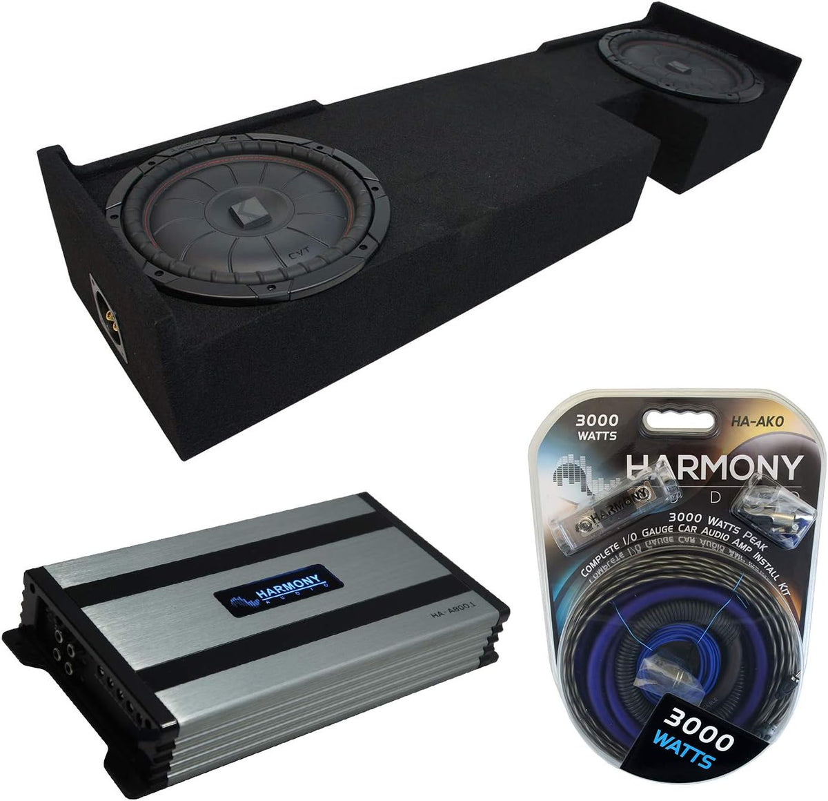 12" Custom Sub Box Enclosure with Amplifier E971435