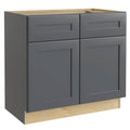 Deep Onyx Painted Pine Sink Base Cabin L23731
