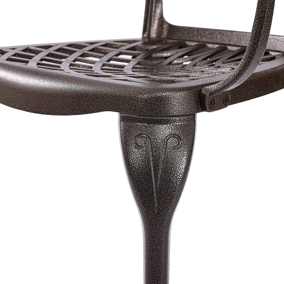 Bronze Decorative Aluminum Outdoor Dining Chairs (2-Pack) G540
