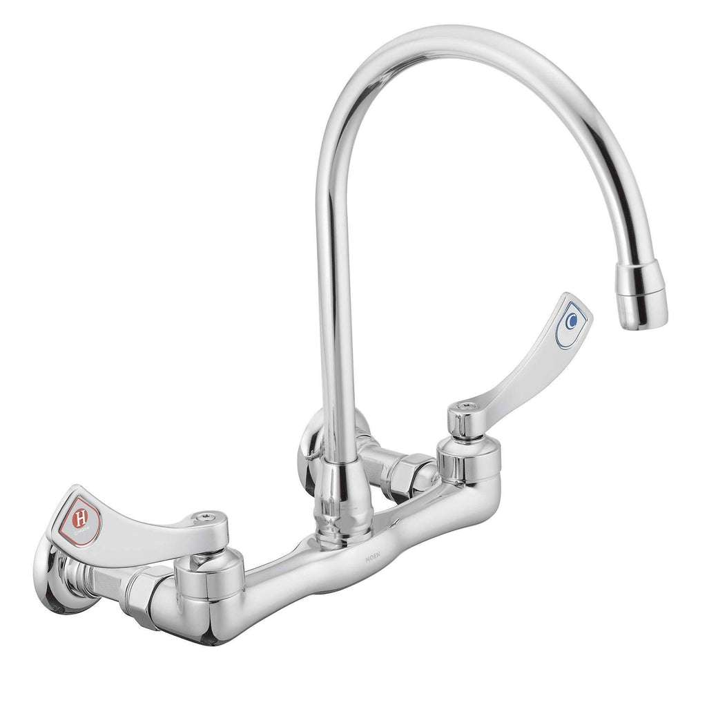 Chrome Commercial Kitchen Faucet J4331