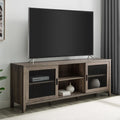 Grey Wash Sliding Door TV Stand H269794